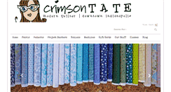 Desktop Screenshot of crimsontate.com